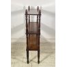 ANTICA ETAGERE LUIGI FILIPPO LEGNO NOCE LIBRERIA CREDENZA 1800 EPOCA ESPOSITORE