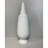 VASO CERAMICA  ALESSI DESIGN Alessandro Mendini TENDENTSE 100% MAKE UP BIANCO