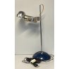 LAMPADA TAVOLO "T395" DESIGN MODERNISTA R. Sonneman ACCIAIO METALLO LACCATO BLU