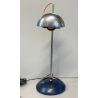LAMPADA TAVOLO "T395" DESIGN MODERNISTA R. Sonneman ACCIAIO METALLO LACCATO BLU