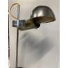 LAMPADA TAVOLO "T395" DESIGN MODERNISTA R. Sonneman ACCIAIO METALLO LACCATO BLU