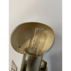 LAMPADA TAVOLO "T395" DESIGN MODERNISTA R. Sonneman ACCIAIO METALLO LACCATO BLU