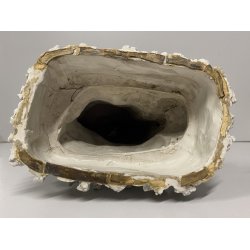 ANTICA STATUA PORCELLANA  Budai BUDDHA SORRIDENTE BUDDA CHE RIDE 29 cm/h '900