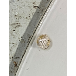 GRANDE PIATTO VETRO MURANO MURRINA LATTIMIO SPIRALE ROSA GRIGIO ø 64 x 21,5 cm/h