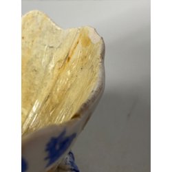 ANTIPASTIERA CIOTOLE CERAMICA FIGURATA DECORO UCCELLINI SMALTO POLICROMO '50