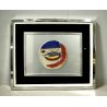 QUADRO BASSORILIEVO ARGENTO PUNZONATO 16/200 Giuseppe Migneco PESCATA DI SARDE 