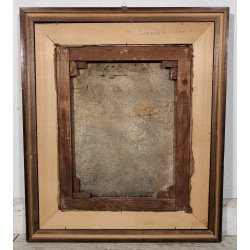 ANTICO QUADRO DIPINTO Arnaldo Carpanetti EPOCA 900 olio tela RITRATTO NUDO DONNA