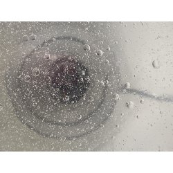 LAMPADA PARETE  237 DESIGN Gino Sarfatti ARTELUCE METALLO NERO VETRO BULLICANTE