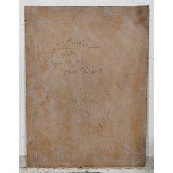 ANTICO QUADRO DIPINTO Attilio Bozino PASTELLO RITRATTO FEMMINILE CriCri 1955