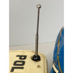 GIOCO LATTA VINTAGE TIN TN TOYS NOMURA Police Patrol Auto Tricycle JAPAN '50/60