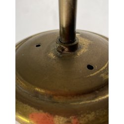 LAMPADARIO PENDENTE SOSPENSIONE VETRO SATINATO METALLO LAMPADA SOFFITTO STILNOVO