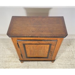 ANTICA CREDENZA INTARSIATA 1800/1900 LUIGI XV LEGNO CREDENZINA EPOCA DISPENSA