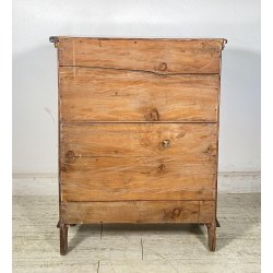 ANTICA CREDENZA INTARSIATA 1800/1900 LUIGI XV LEGNO CREDENZINA EPOCA DISPENSA