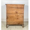 ANTICA CREDENZA INTARSIATA 1800/1900 LUIGI XV LEGNO CREDENZINA EPOCA DISPENSA