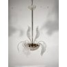 ANTICO LAMPADARIO A FOGLIE BAROVIER & TOSO VETRO MURANO SENZA IMPIANTO ELETTRICO