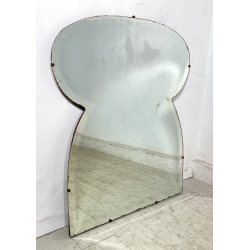 GRANDE SPECCHIERA SALA epoca 1800 SPECCHIO BAGNO MIRROR FORMA FUNGO STILE ORIENT