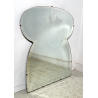 GRANDE SPECCHIERA SALA epoca 1800 SPECCHIO BAGNO MIRROR FORMA FUNGO STILE ORIENT