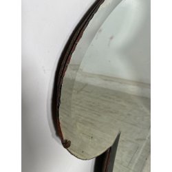 GRANDE SPECCHIERA SALA epoca 1800 SPECCHIO BAGNO MIRROR FORMA FUNGO STILE ORIENT