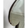 GRANDE SPECCHIERA SALA epoca 1800 SPECCHIO BAGNO MIRROR FORMA FUNGO STILE ORIENT