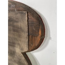 GRANDE SPECCHIERA SALA epoca 1800 SPECCHIO BAGNO MIRROR FORMA FUNGO STILE ORIENT