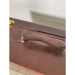 VALIGIA DA VIAGGIO BARTOLOMEI PER LANCIA CUOIO CUCITO A MANO 21x65x42 AUTOMOBILE