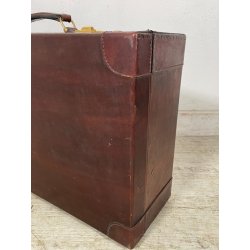 VALIGIA DA VIAGGIO BARTOLOMEI PER LANCIA CUOIO CUCITO A MANO 21x65x42 AUTOMOBILE