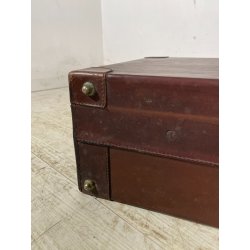 VALIGIA DA VIAGGIO BARTOLOMEI PER LANCIA CUOIO CUCITO A MANO 21x65x42 AUTOMOBILE