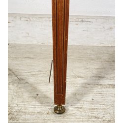 ANTICA CONSOLLE VITTORIANA INTARSIATA PRIMISSIMI 1900 LEGNO NOCE SCOLPITA EPOCA