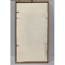 DISEGNO TECNICA MISTA Corrado Selvini  NUDO FIGURA FEMMINILE  ASTRATTO '900