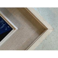 QUADRO ASTRATTO DIPINTO OLIO J. Biancini ARONA LAGO MAGGIORE ARTE CONTEMPORANEA