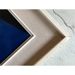 QUADRO ASTRATTO DIPINTO OLIO J. Biancini ARONA LAGO MAGGIORE ARTE CONTEMPORANEA