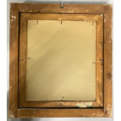 ANTICO DIPINTO OLIO Valdemi SCORCIO Porte Cailhau BORDEAUX FRANCIA