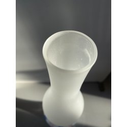 LAMPADA LUME TAVOLO ABATJOUR VETRO MURANO RETICELLO ZANFIRICO ELETTRIFICATA '50