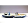 2pz MOTOSCAFO SPEADBOAT MACCHININA MODEL Matchbox N°5 Seafire N°52 Superfast '70