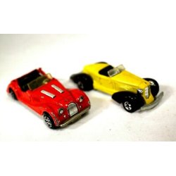 2pz  MACCHININA COLLEZIONISMO Hot Weels Auburn N°852 Majorette N°261 VINTAGE '70