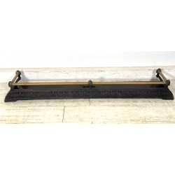 ANTICA CAMINIERA VITTORIANA GHISA ALARE FUOCO CAMINO EPOCA 800 FIREPLACE IRON