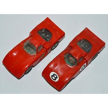 DROMOCAR Lotto 2 pz ALFA ROMEO 33 Daytona MACCHININA pista elettrica COLLEZIONE