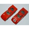 DROMOCAR Lotto 2 pz ALFA ROMEO 33 Daytona MACCHININA pista elettrica COLLEZIONE