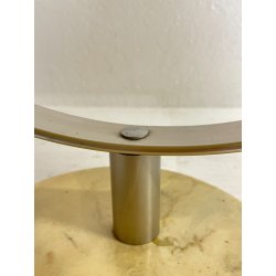 SPECCHIO NARCISO SERGIO MAZZA PER ARTEMIDE VINTAGE 1960 PIEGHEVOLE ACCIAIO MARMO