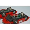 DROMOCAR Lotto 2 pz ALFA ROMEO 33 Daytona MACCHININA pista elettrica COLLEZIONE
