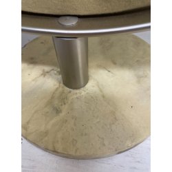 SPECCHIO NARCISO SERGIO MAZZA PER ARTEMIDE VINTAGE 1960 PIEGHEVOLE ACCIAIO MARMO