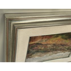 ANTICO DIPINTO Vittorio Rosa MOTTARONE VEDUTA PAESAGGIO MONTAGNE Natale 1989