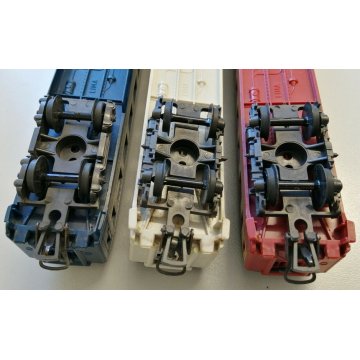 LOTTO 3pz LIMA Carrozza Letti DB LMS 505 x Locomotiva SCALA H0 TRENINO vagone
