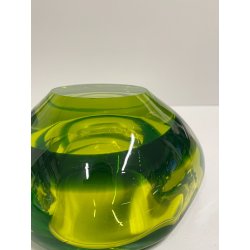 VETRO SOMMERSO FLAVIO POLI ANTONIO DA ROS ATTR POSACENERE SVUOTATASCHE VERDE