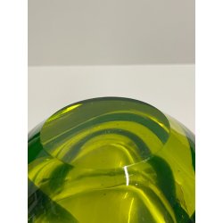 VETRO SOMMERSO FLAVIO POLI ANTONIO DA ROS ATTR POSACENERE SVUOTATASCHE VERDE