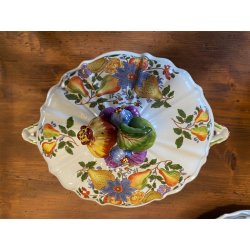 SERVIZIO PIATTI VINTAGE 6 Pers "Pescara" CERAMICA Sci Laveno Verbanum Stone 44pz