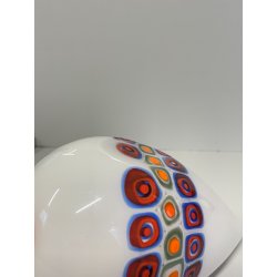 SCULTURA MURRINA VETRO MURANO ALESSANDRO PIANON 1970 FORMA PULCINO PESCE GOCCIA