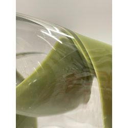 CENTROTAVOLA PORTAFRUTTA CARLO NASON PER MAZZEGA MURANO VETRO SOFFIATO CIOTOLA