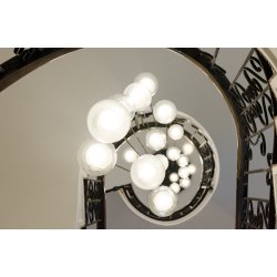 LAMPADA SOSPENSIONE MOD 2095/20 Gino Sarfatti Arteluce 1958 7 mt LAMPADARIO