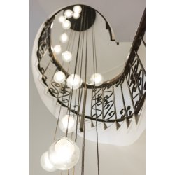 LAMPADA SOSPENSIONE MOD 2095/20 Gino Sarfatti Arteluce 1958 7 mt LAMPADARIO